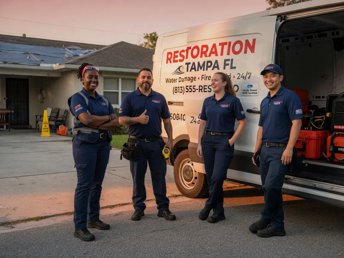 Water Damage Restoration company in Rockport, WV